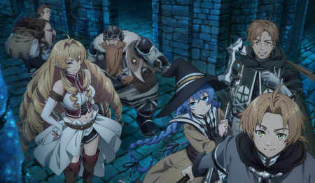 لوحة Jobless Reincarnation – قطعة واحدة – برشة أحجام | ديكور دارك