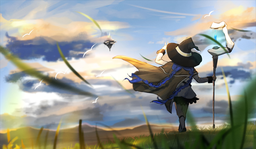 لوحة Jobless Reincarnation – قطعة واحدة – برشة أحجام | ديكور دارك