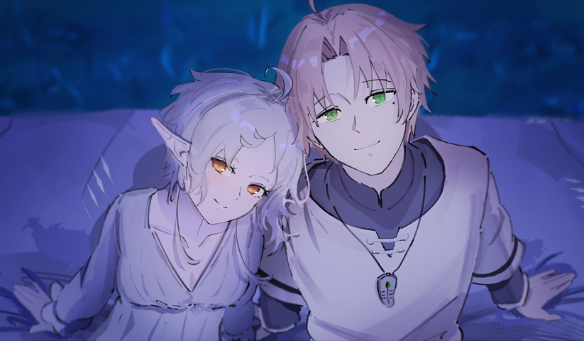 لوحة Jobless Reincarnation – قطعة واحدة – برشة أحجام | ديكور دارك