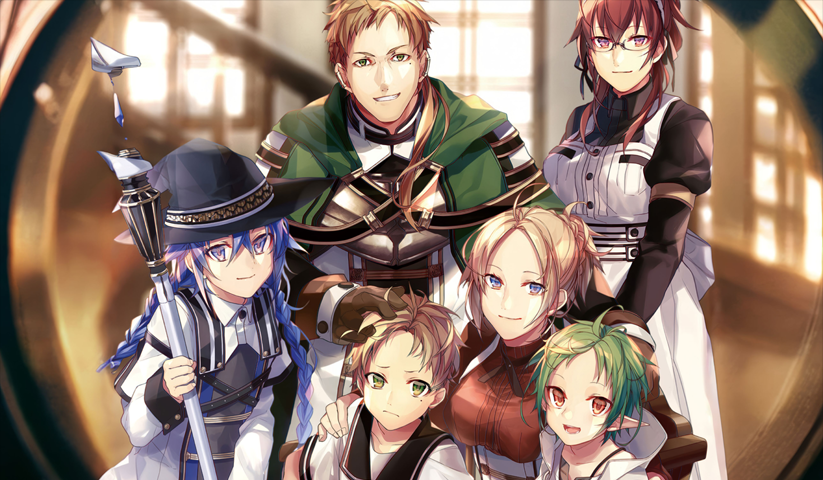 لوحة Jobless Reincarnation – قطعة واحدة – برشة أحجام | ديكور دارك