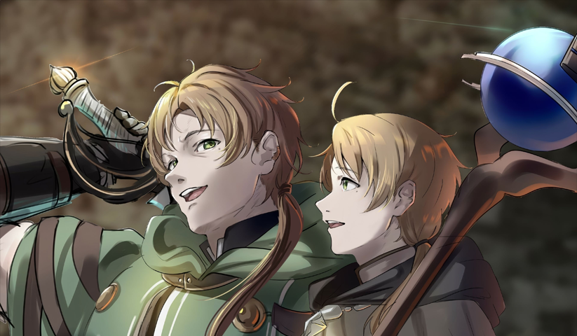 لوحة Jobless Reincarnation – قطعة واحدة – برشة أحجام | ديكور دارك