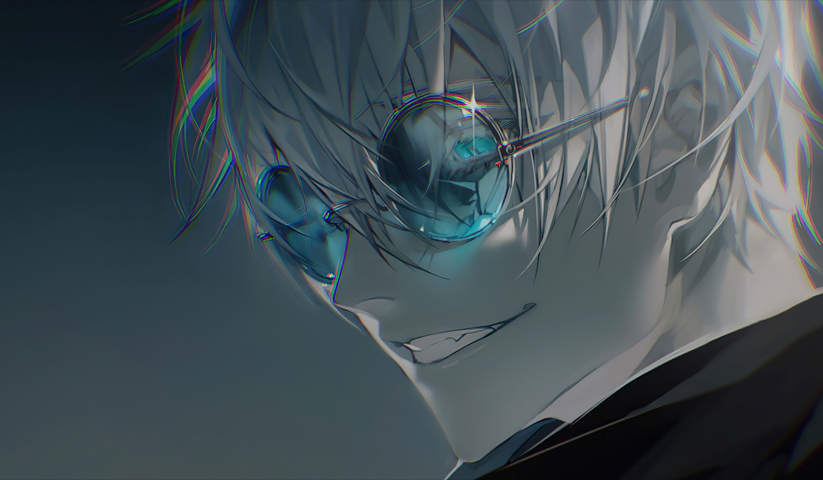 لوحة Jujutsu Kaisen – قطعة واحدة – برشة أحجام | ديكور دارك