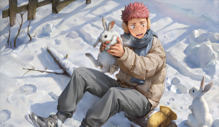 لوحة Jujutsu Kaisen – قطعة واحدة – برشة أحجام | ديكور دارك