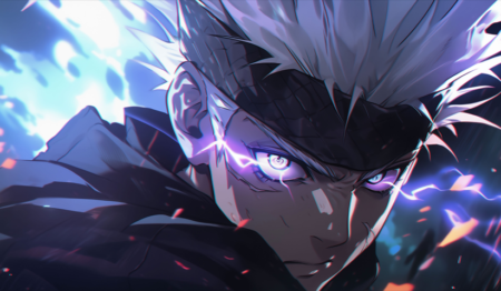 لوحة Jujutsu Kaisen – قطعة واحدة – برشة أحجام | ديكور دارك