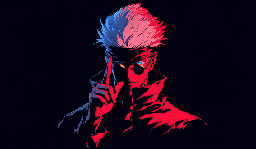 لوحة Jujutsu Kaisen – قطعة واحدة – برشة أحجام | ديكور دارك