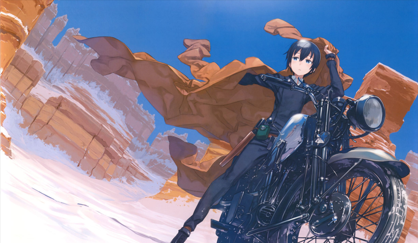 لوحة Kino’s Journey – قطعة واحدة – برشة أحجام | ديكور دارك