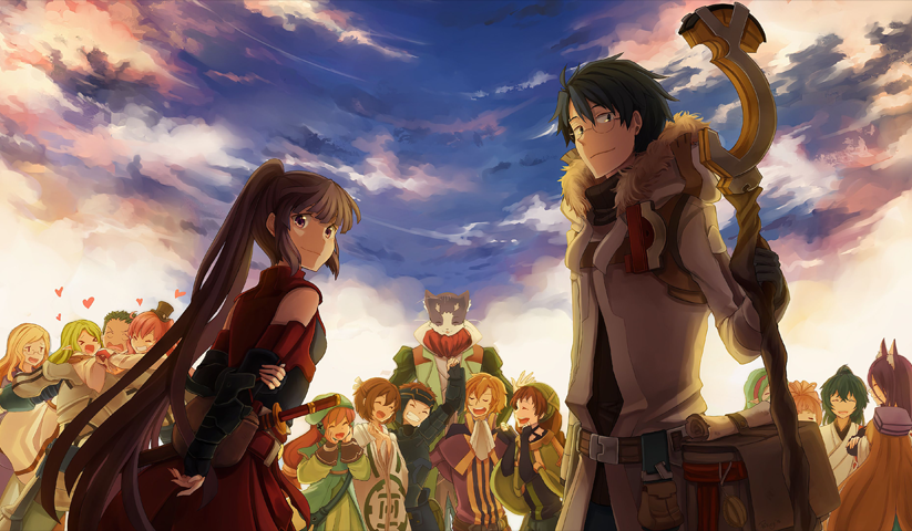 Log Horizon – 1 Panneau – Plusieurs Tailles | Décoration Maison