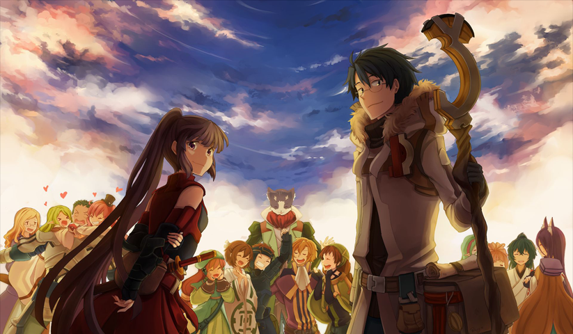 Log Horizon – 1 Panneau – Plusieurs Tailles | Décoration Maison