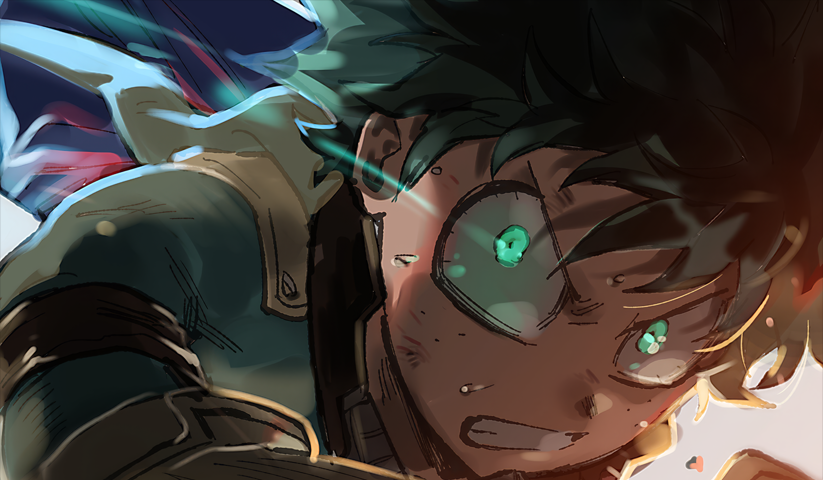 لوحة My Hero Academia – قطعة واحدة – برشة أحجام | ديكور دارك