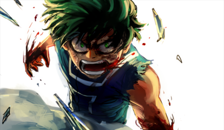 لوحة My Hero Academia – قطعة واحدة – برشة أحجام | ديكور دارك