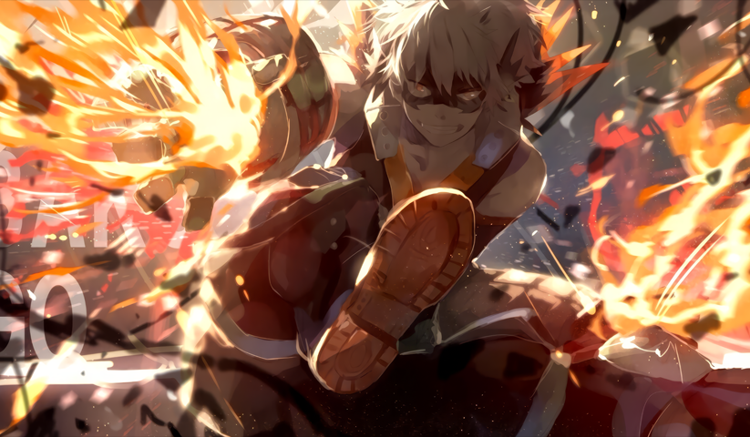 لوحة My Hero Academia – قطعة واحدة – برشة أحجام | ديكور دارك