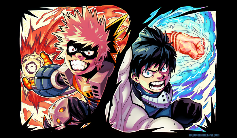 لوحة My Hero Academia – قطعة واحدة – برشة أحجام | ديكور دارك