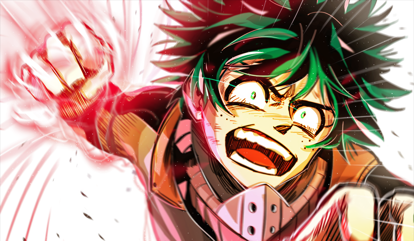 لوحة My Hero Academia – قطعة واحدة – برشة أحجام | ديكور دارك