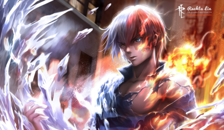 لوحة My Hero Academia – قطعة واحدة – برشة أحجام | ديكور دارك