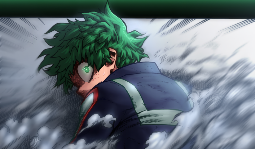 لوحة My Hero Academia – قطعة واحدة – برشة أحجام | ديكور دارك