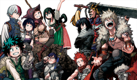 لوحة My Hero Academia – قطعة واحدة – برشة أحجام | ديكور دارك