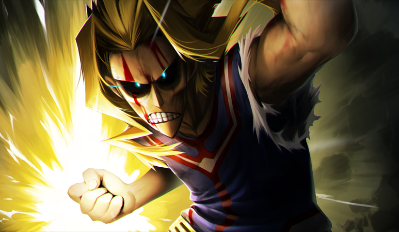 لوحة My Hero Academia – قطعة واحدة – برشة أحجام | ديكور دارك