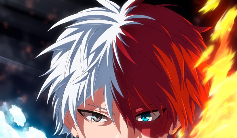 لوحة My Hero Academia – قطعة واحدة – برشة أحجام | ديكور دارك