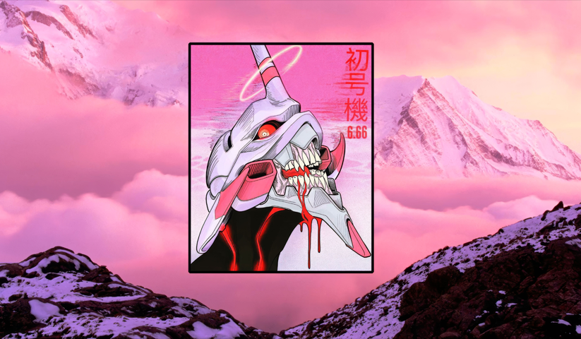 Neon Genesis Evangelion – 1 Panel – Multiple Sizes | Home Decor