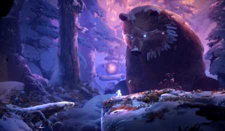 لوحة Ori and the Will of the Wisps – قطعة واحدة – برشة أحجام | ديكور دارك