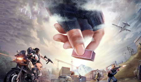 لوحة PUBG – قطعة واحدة – برشة أحجام | ديكور دارك