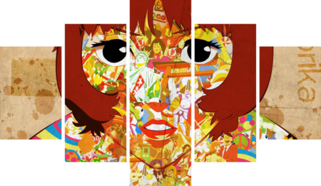 لوحة Paprika – قطعة واحدة – برشة أحجام | ديكور دارك