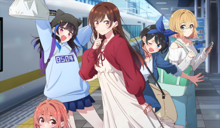 Rent a Girlfriend – 1 Panel – Multiple Sizes | Home Decor