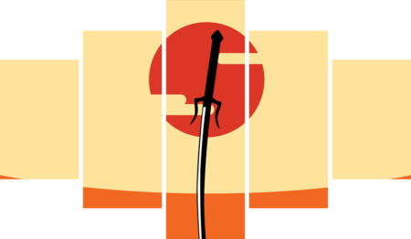 لوحة Samurai Champloo – قطعة واحدة – برشة أحجام | ديكور دارك