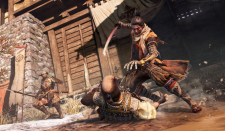 لوحة Sekiro Shadows Die Twice – قطعة واحدة – برشة أحجام | ديكور دارك