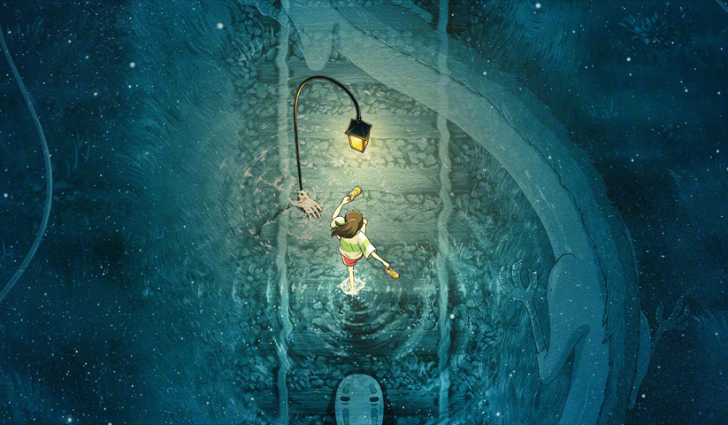 Spirited Away – 1 Panel – Multiple Sizes | Home Decor