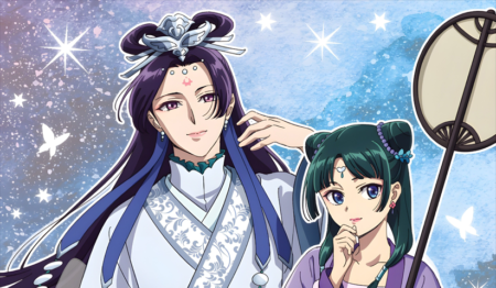 لوحة The Apothecary Diaries – قطعة واحدة – برشة أحجام | ديكور دارك