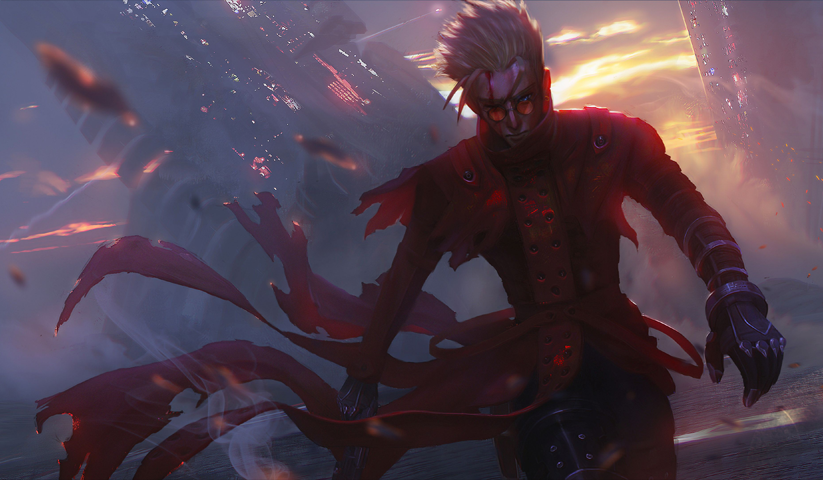 لوحة Trigun – قطعة واحدة – برشة أحجام | ديكور دارك