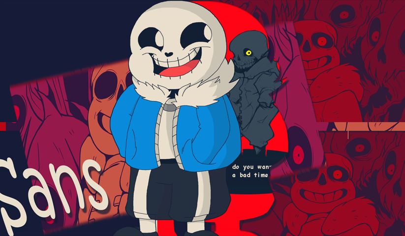 Undertale – 1 Panneau – Plusieurs Tailles | Décoration Maison