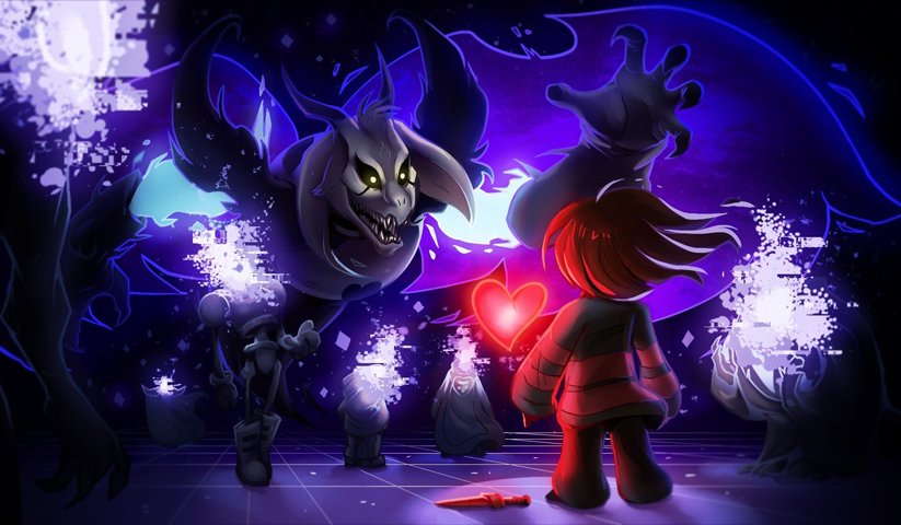 Undertale – 1 Panel – Multiple Sizes | Home Decor