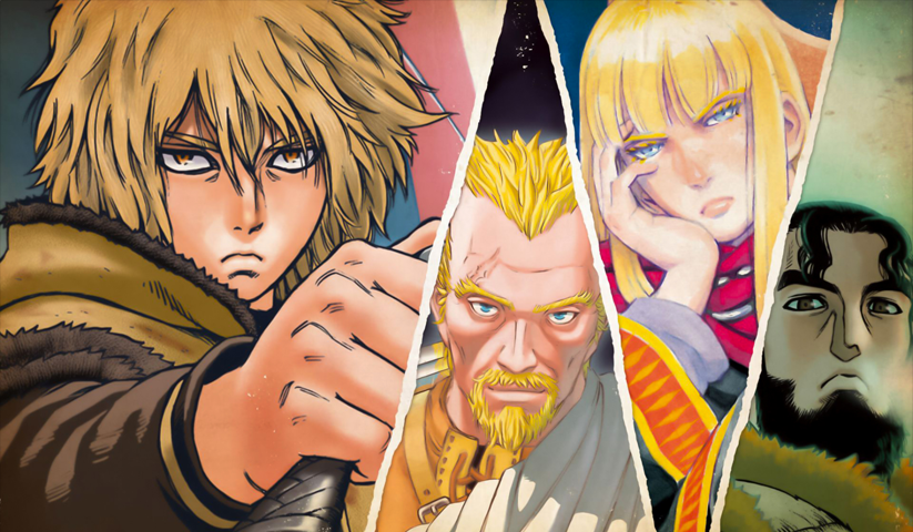 لوحة Vinland Saga – قطعة واحدة – برشة أحجام | ديكور دارك