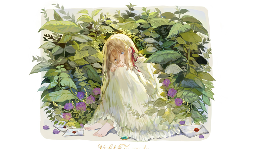 Violet Evergarden – 1 Panneau – Plusieurs Tailles | Décoration Maison