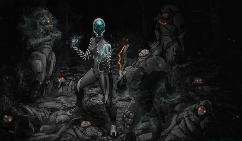 Warframe – 1 Panneau – Plusieurs Tailles | Décoration Maison