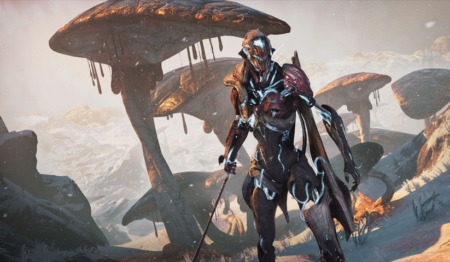 لوحة Warframe – قطعة واحدة – برشة أحجام | ديكور دارك