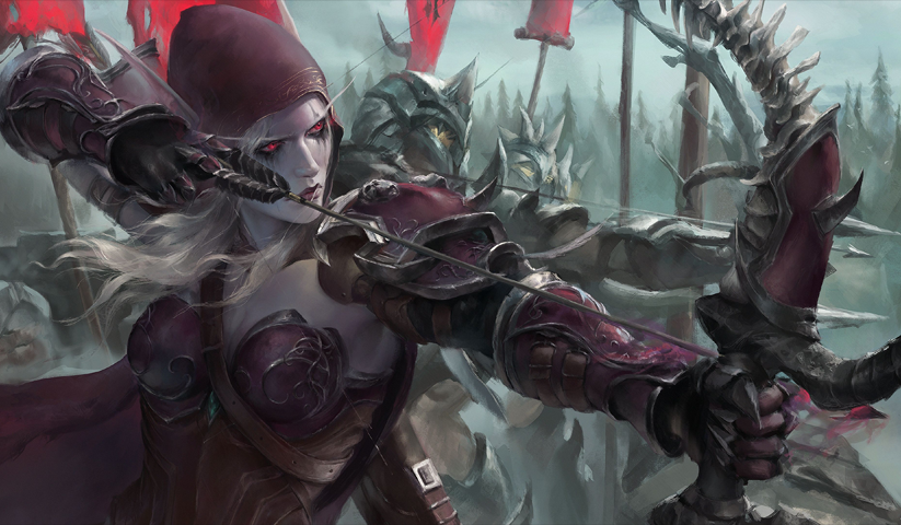 لوحة World of Warcraft – قطعة واحدة – برشة أحجام | ديكور دارك