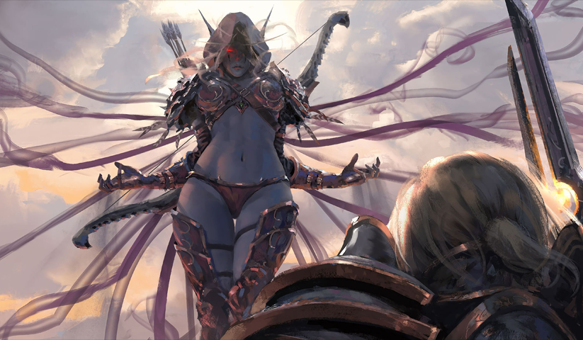 لوحة World of Warcraft – قطعة واحدة – برشة أحجام | ديكور دارك