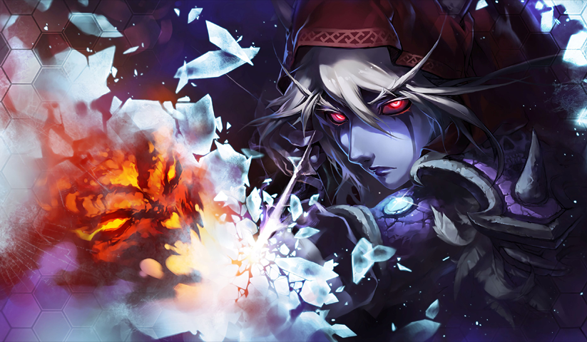 لوحة World of Warcraft – قطعة واحدة – برشة أحجام | ديكور دارك