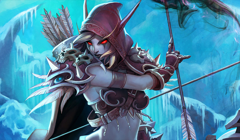 لوحة World of Warcraft – قطعة واحدة – برشة أحجام | ديكور دارك