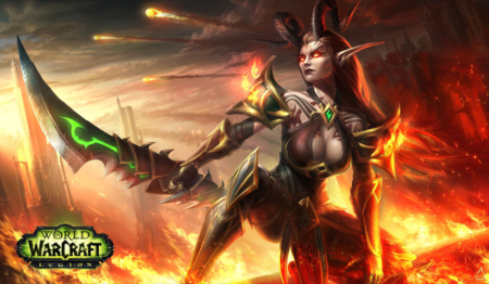 لوحة World of Warcraft – قطعة واحدة – برشة أحجام | ديكور دارك