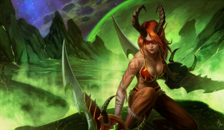 لوحة World of Warcraft – قطعة واحدة – برشة أحجام | ديكور دارك