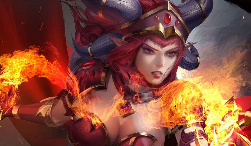 لوحة World of Warcraft – قطعة واحدة – برشة أحجام | ديكور دارك