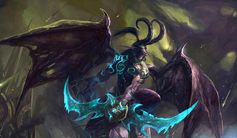 لوحة World of Warcraft – قطعة واحدة – برشة أحجام | ديكور دارك