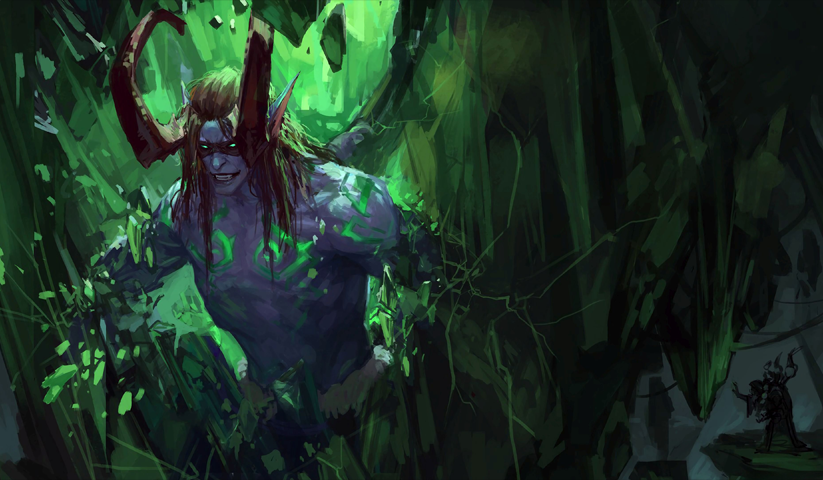 لوحة World of Warcraft – قطعة واحدة – برشة أحجام | ديكور دارك