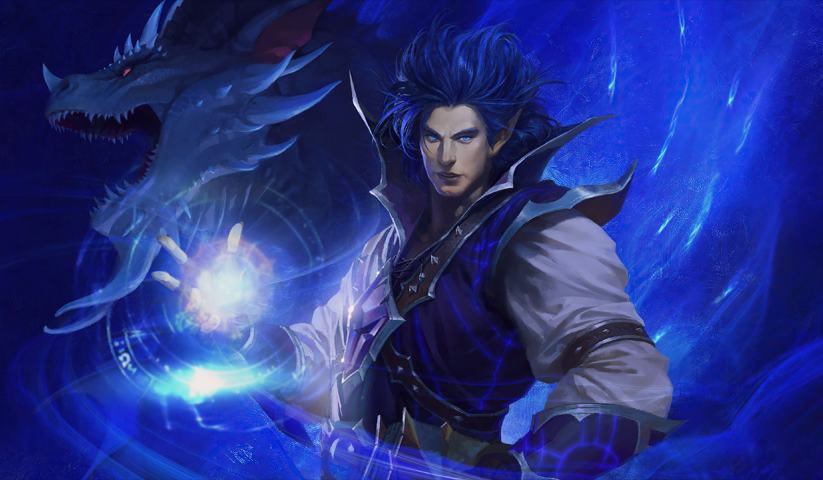 لوحة World of Warcraft – قطعة واحدة – برشة أحجام | ديكور دارك