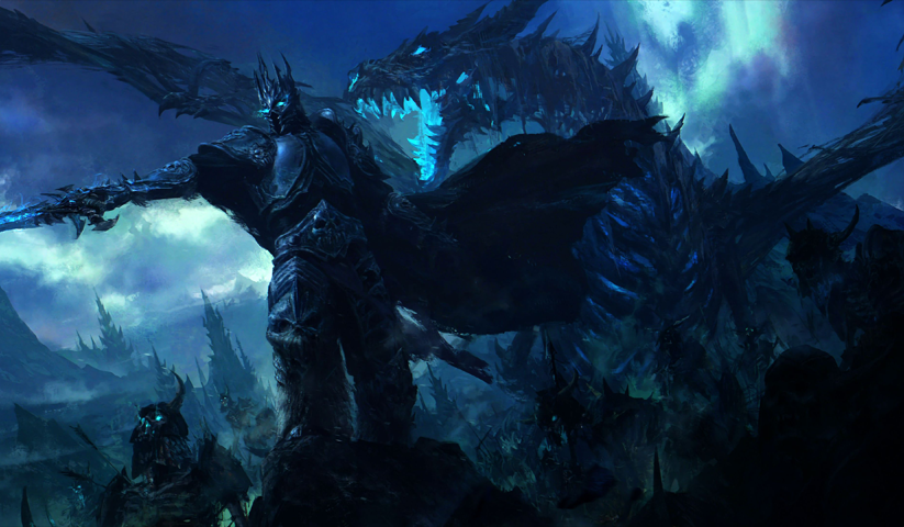 لوحة World of Warcraft – قطعة واحدة – برشة أحجام | ديكور دارك