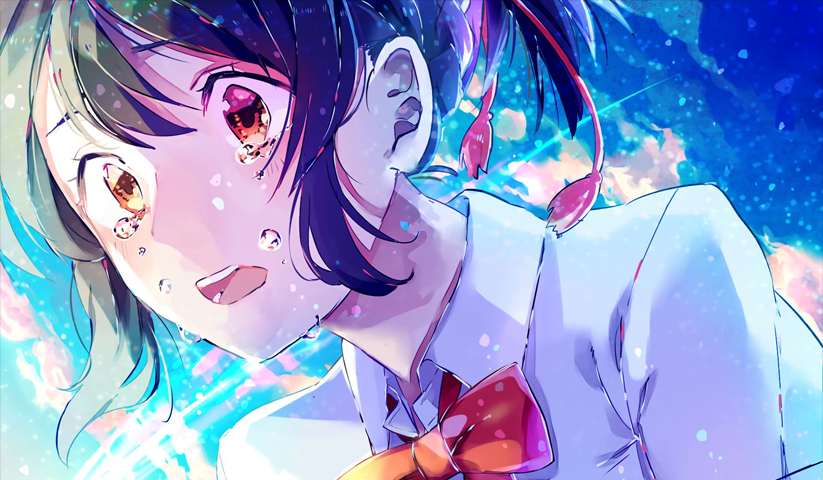 لوحة Your Name – قطعة واحدة – برشة أحجام | ديكور دارك